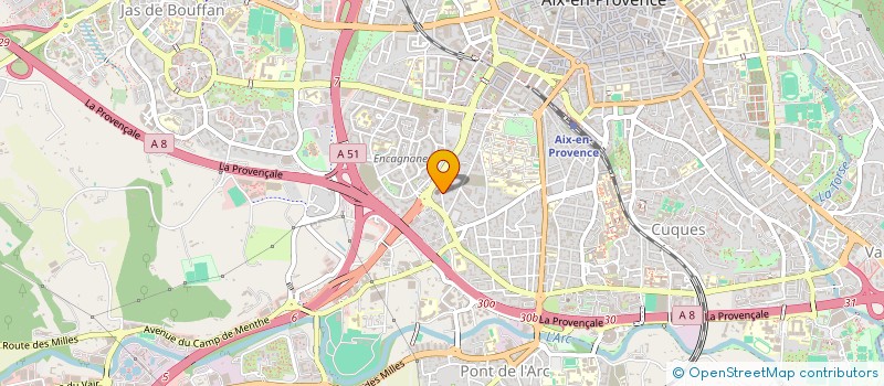 localisation de l'entreprise SCI WAREL à AIX-EN-PROVENCE