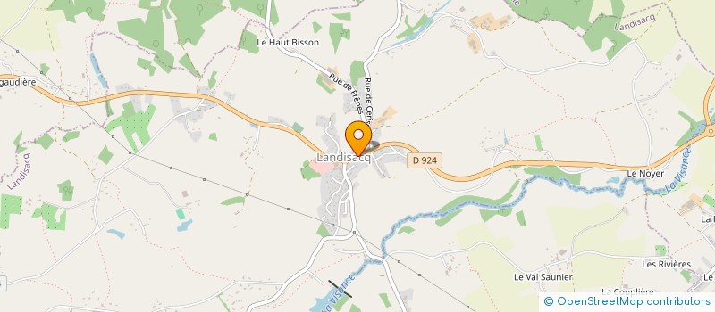 localisation de l'entreprise SCI WARMINSTER à LA CHAPELLE-AU-MOINE