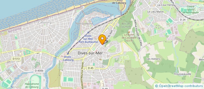 localisation de l'entreprise SCI WARN à DIVES-SUR-MER