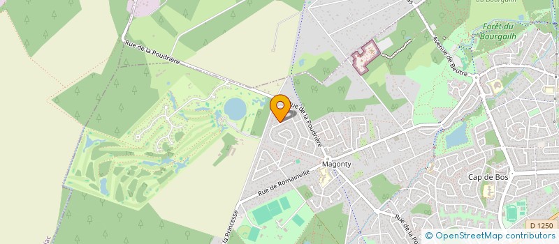 localisation de l'entreprise SCI WARNERY  PESSAC