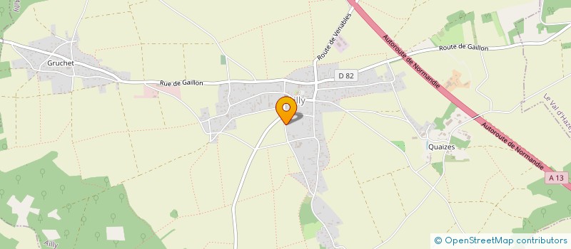 localisation de l'entreprise SCI WARREN ET MADYSON  AILLY