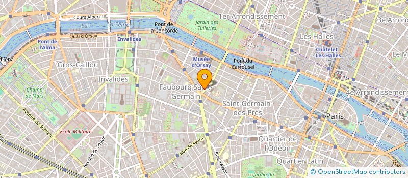 localisation de l'entreprise SCI WARREN GRENELLE  PARIS