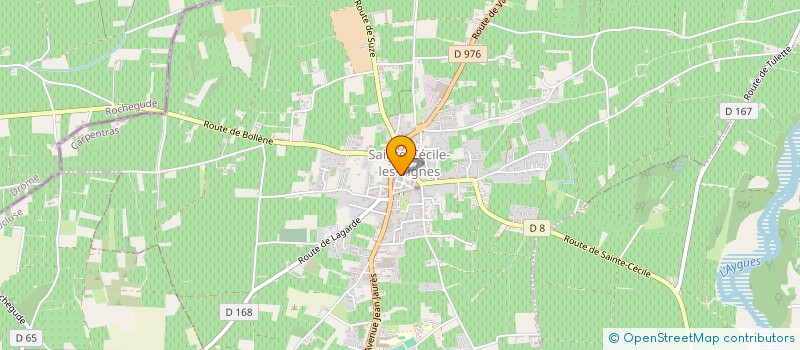 localisation de l'entreprise SCI WARRION  SAINTE-CECILE-LES-VIGNES