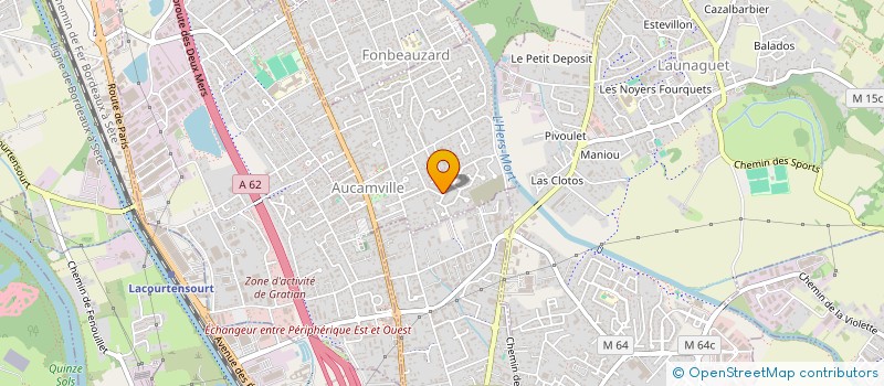 localisation de l'entreprise SCI WARTEL & COSMET INVESTISSEMENTS à AUCAMVILLE
