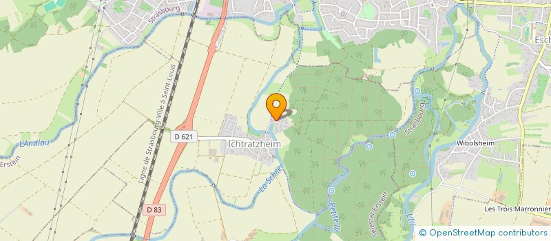 localisation de l'entreprise SCI WARTH  ICHTRATZHEIM