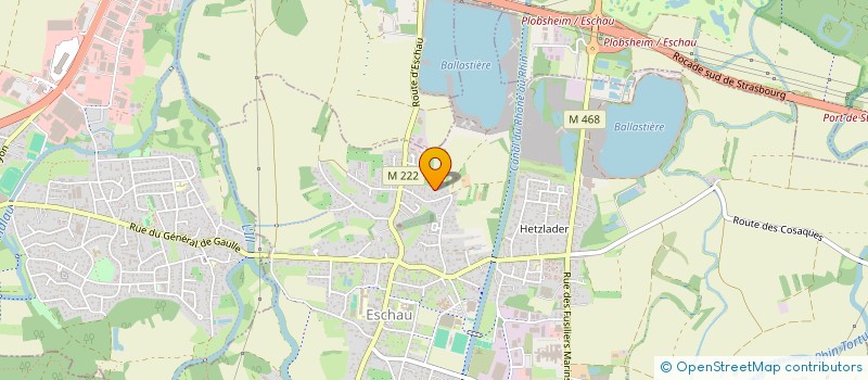 localisation de l'entreprise SCI WASCAT  ESCHAU