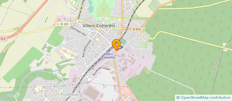 localisation de l'entreprise SCI WASH II à VILLERS-COTTERETS