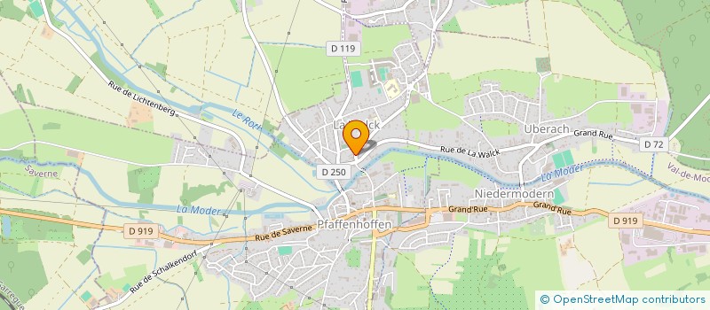 localisation de l'entreprise SCI WASSERLOCH  VAL-DE-MODER