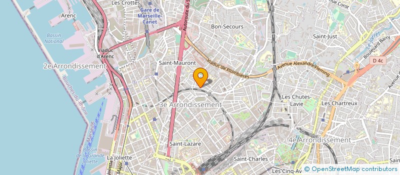 localisation de l'entreprise SCI WASSILA à MARSEILLE