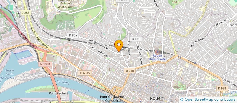 localisation de l'entreprise SCI WASTUS SANTE à ROUEN