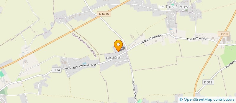 localisation de l'entreprise SCI WASZKO  LES TROIS-PIERRES