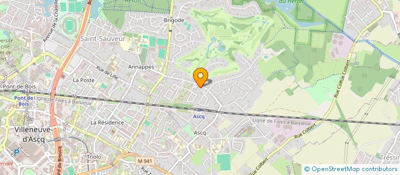 localisation de l'entreprise SCI WAT'IMMO à VILLENEUVE-D'ASCQ