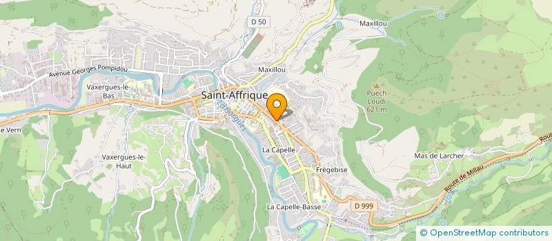 localisation de l'entreprise SCI WATCOSTES  SAINT-AFFRIQUE