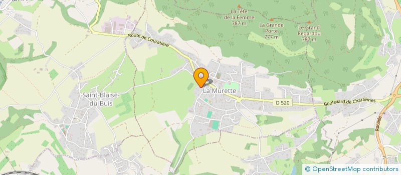 localisation de l'entreprise SCI WATT KO  LA MURETTE