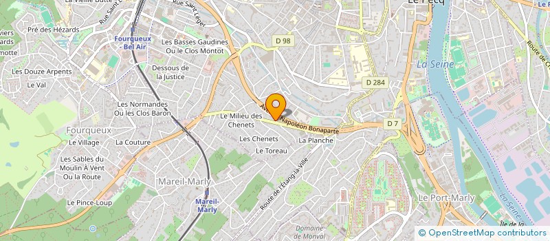 localisation de l'entreprise SCI WATTEAU  SAINT-GERMAIN-EN-LAYE