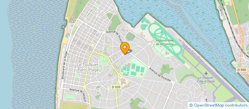 localisation de l'entreprise SCI WATTEBLED à LE TOUQUET-PARIS-PLAGE