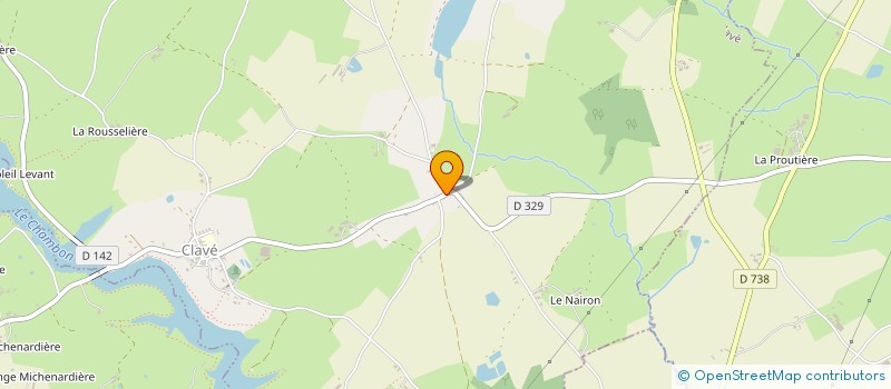 localisation de l'entreprise SCI WAVES  CLAVE