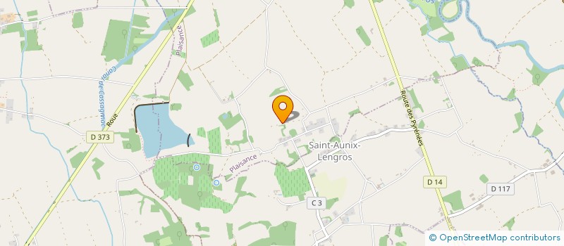 localisation de l'entreprise SCI WAWA  PLAISANCE