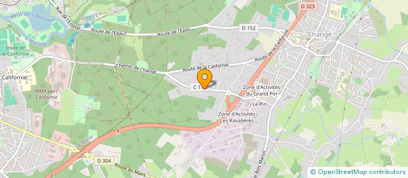 localisation de l'entreprise SCI WB INVEST  CHANGE