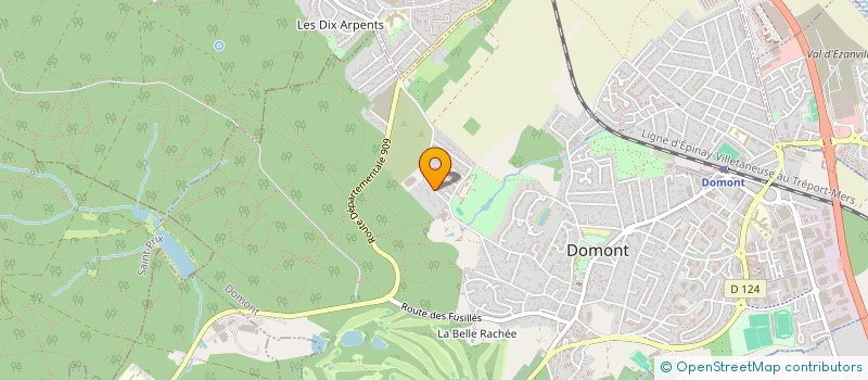 localisation de l'entreprise SCI WB WOLF IMMOBILIER  DOMONT