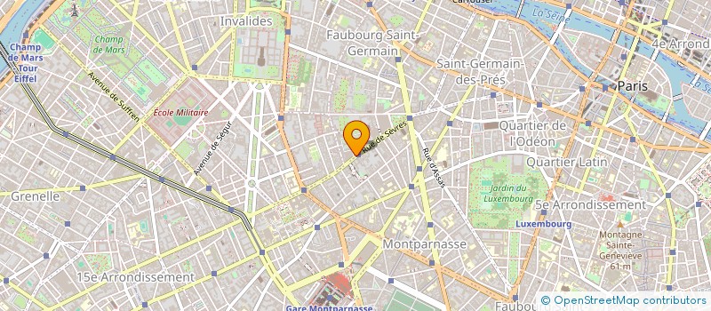 localisation de l'entreprise SCI WBIMMO  PARIS