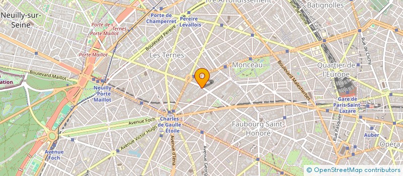 localisation de l'entreprise SCI WBS  PARIS