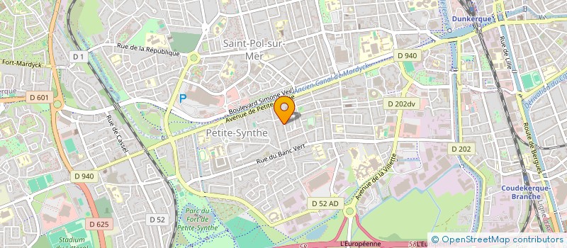 localisation de l'entreprise SCI WCCS à DUNKERQUE