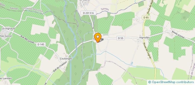 localisation de l'entreprise SCI WCL&CO  VAL-DE-COGNAC