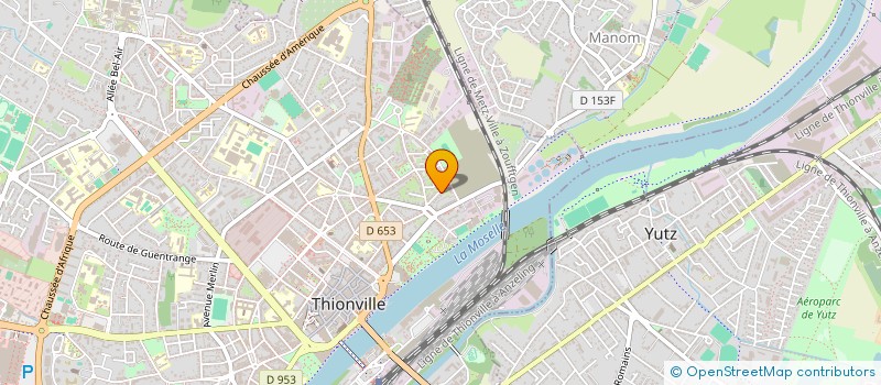 localisation de l'entreprise SCI WDM à THIONVILLE