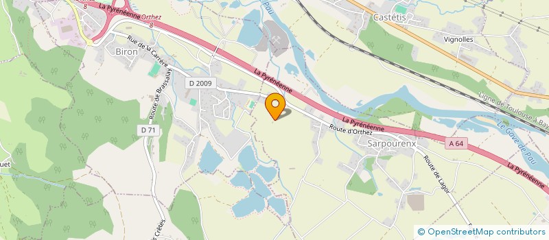 localisation de l'entreprise SCI WEBER  SARPOURENX