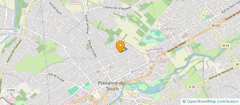 localisation de l'entreprise SCI WEBER-HELARY  PLAISANCE-DU-TOUCH