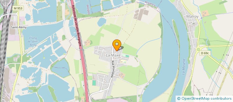 localisation de l'entreprise SCI WEBER-HERMENT  LA MAXE