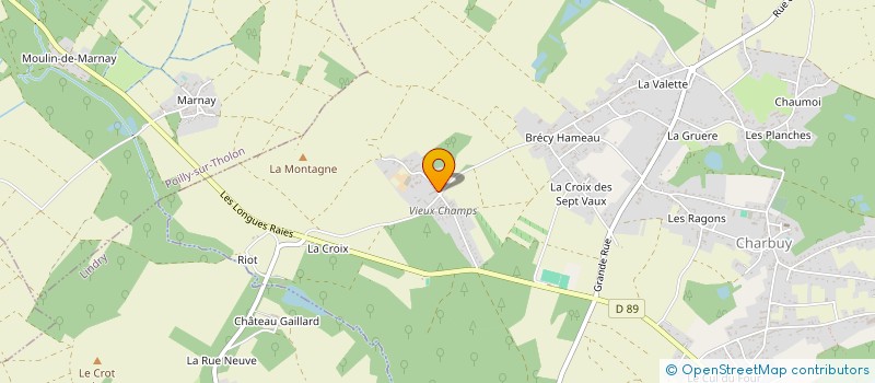 localisation de l'entreprise SCI WEDDING DAY  CHARBUY