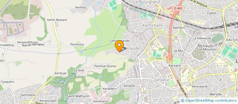 localisation de l'entreprise SCI WEDI  PLOEMEUR