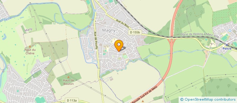 localisation de l'entreprise SCI WEGA  METZ