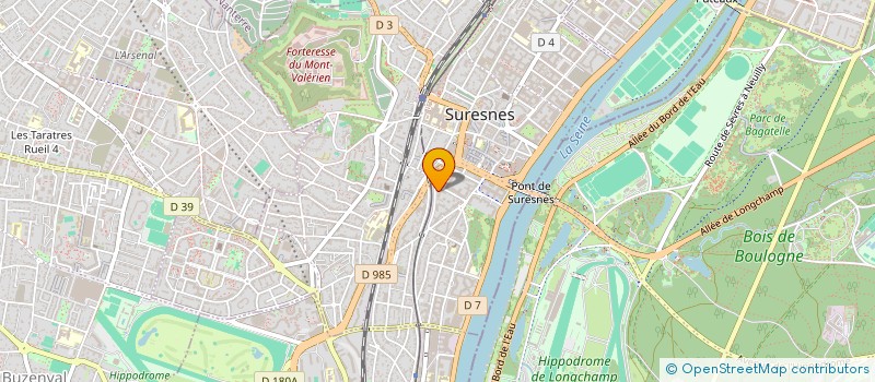 localisation de l'entreprise SCI WEHY à SURESNES