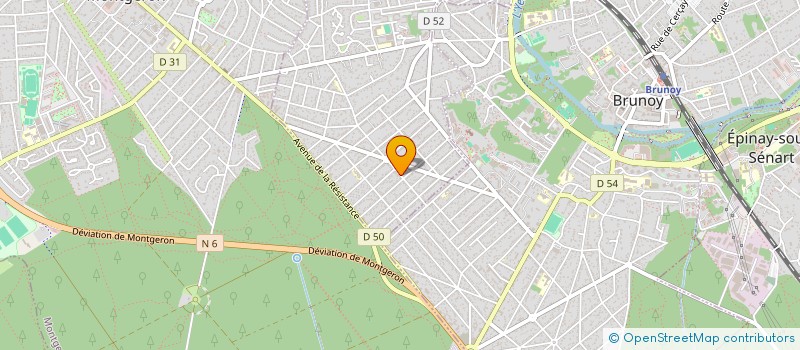 localisation de l'entreprise SCI WEIF  YERRES