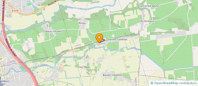 localisation de l'entreprise SCI WEIMAR  SAINT-RAMBERT-D'ALBON