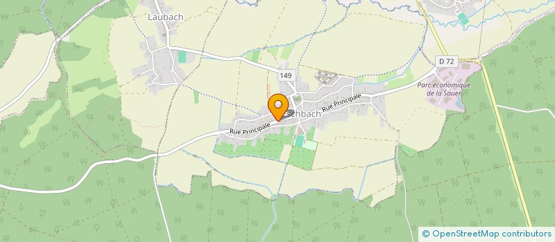 localisation de l'entreprise SCI WEISS  ESCHBACH