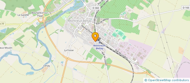 localisation de l'entreprise SCI WEISS  BELLEVIGNE-LES-CHATEAUX