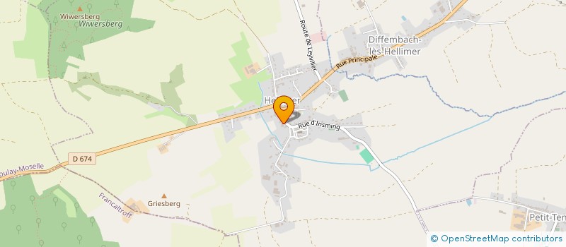 localisation de l'entreprise SCI WEISS-MULLER  HELLIMER