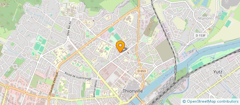 localisation de l'entreprise SCI WEIWU à THIONVILLE