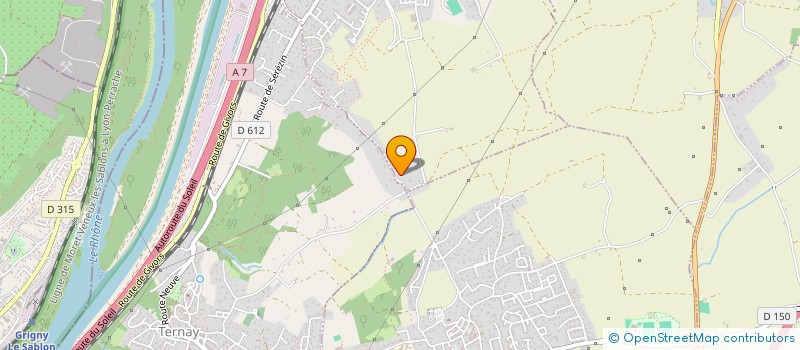 localisation de l'entreprise SCI WEL  SEREZIN-DU-RHONE