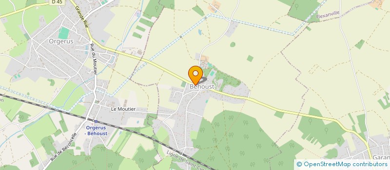 localisation de l'entreprise SCI WEL  BEHOUST