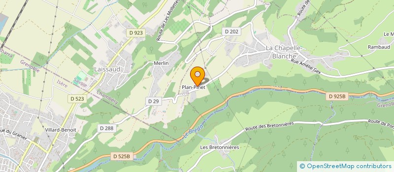 localisation de l'entreprise SCI WELINE  LA CHAPELLE-BLANCHE