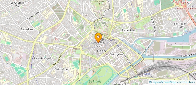 localisation de l'entreprise SCI WELLINGTONIA  CAEN