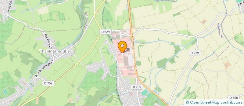 localisation de l'entreprise SCI WELSCH  MARMOUTIER