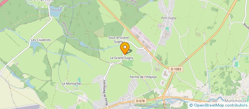 localisation de l'entreprise SCI WELTY  MONTMOROT