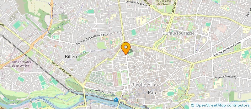 localisation de l'entreprise SCI WEMS à PAU