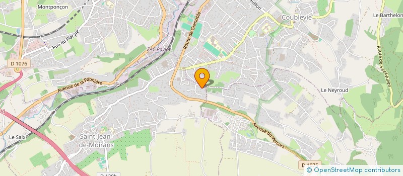 localisation de l'entreprise SCI WEN ET GILLES  SAINT-JEAN-DE-MOIRANS